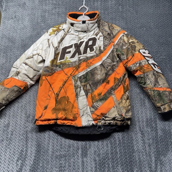 FXR Youth Cold Cross Jacket 12 Realtree F.A.S.T. Snowmobile